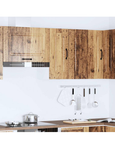 Pensile da Cucina Kalmar Legno Vecchio in Legno Multistrato