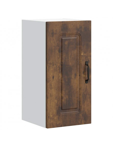 Pensile da Cucina Kalmar Rovere Fumo in Legno Multistrato