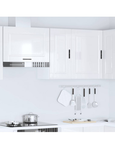 Pensile da Cucina Porto Bianco Lucido in Legno Multistrato