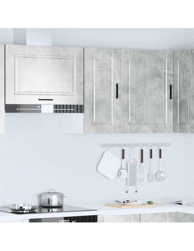 Pensile da Cucina Porto Grigio Cemento in Legno Multistrato