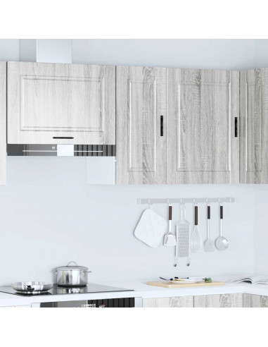 Pensile da Cucina Porto Grigio Sonoma in Legno Multistrato