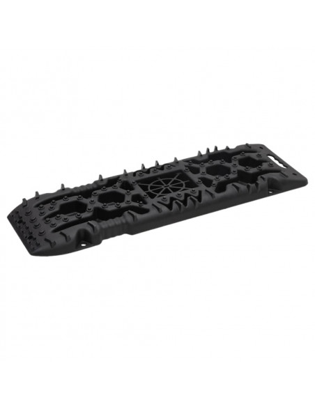 Tavole di Trazione 2 pz Nere 107x31x7 cm Nylon