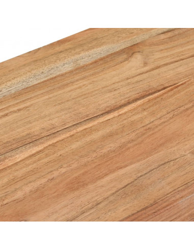 Tavolo Consolle 110x30x76 cm in Legno Massello di Acacia