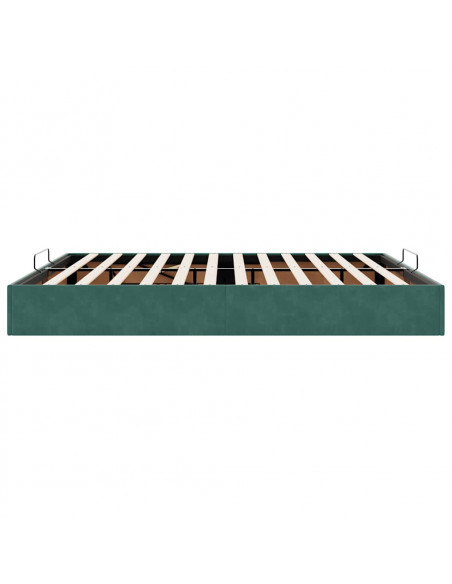 Struttura Letto Pouf senza Materasso 180x200 cm in Velluto