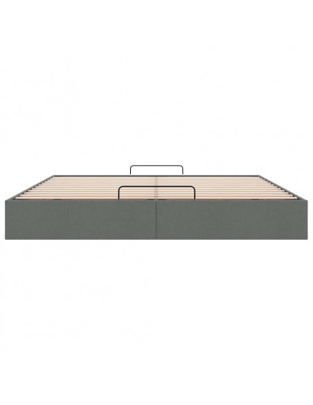 Struttura Letto Pouf senza Materasso 200x200 cm in Tessuto