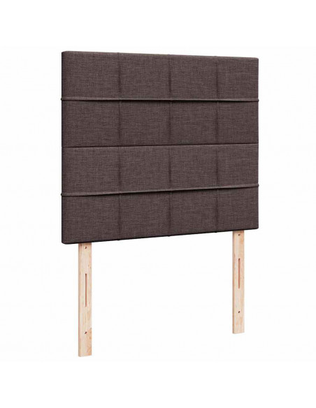Struttura Letto Pouf con Materasso 120x200 cm in Tessuto