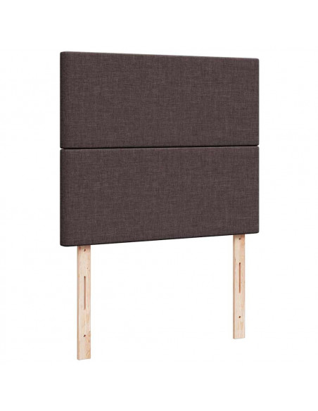Struttura Letto Pouf con Materasso 120x200 cm in Tessuto