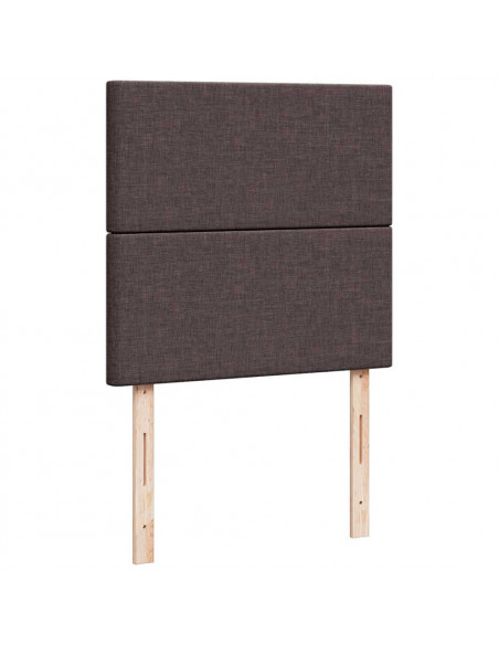 Struttura Letto Pouf con Materasso 100x200 cm in Tessuto