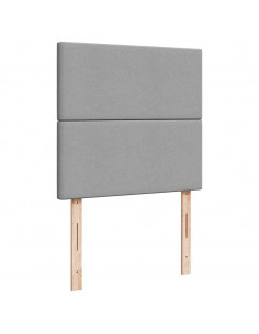 Struttura Letto Pouf con Materasso 100x200 cm in Tessuto