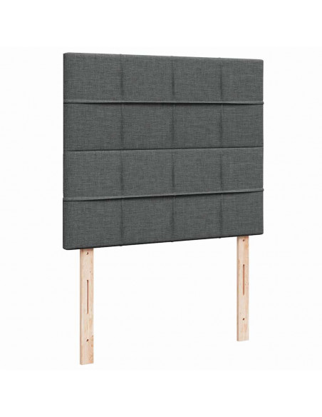 Struttura Letto Pouf con Materasso 120x200 cm in Tessuto