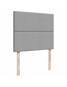 Struttura Letto Pouf con Materasso 120x200 cm in Tessuto