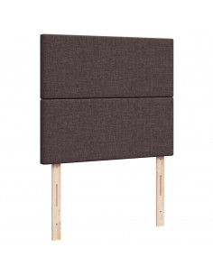 Struttura Letto Pouf con Materasso 80x200 cm in Tessuto