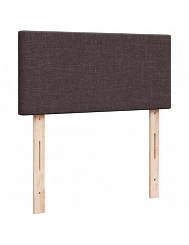 Struttura Letto Pouf con Materasso 80x200 cm in Tessuto