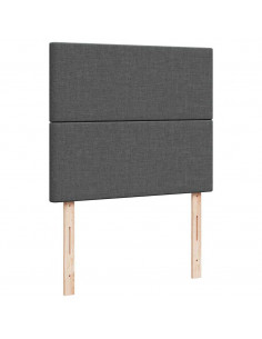 Struttura Letto Pouf con Materasso 80x200 cm in Tessuto 2