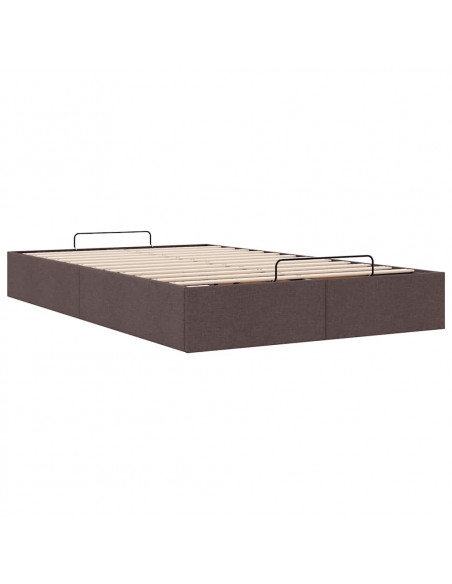 Struttura Letto Pouf senza Materasso 120x200 cm in Tessuto