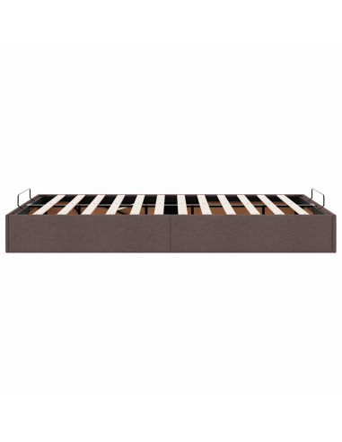 Struttura Letto Pouf senza Materasso 120x200 cm in Tessuto