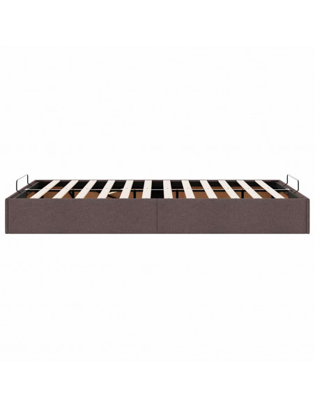 Struttura Letto Pouf senza Materasso 120x200 cm in Tessuto