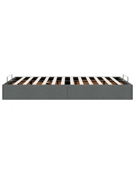 Struttura Letto Pouf senza Materasso 120x200 cm in Tessuto