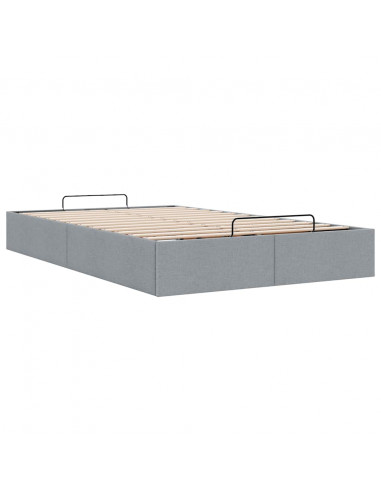 Struttura Letto Pouf senza Materasso 120x200 cm in Tessuto