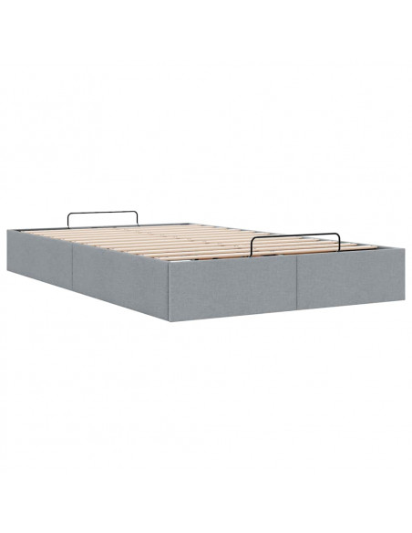 Struttura Letto Pouf senza Materasso 120x200 cm in Tessuto