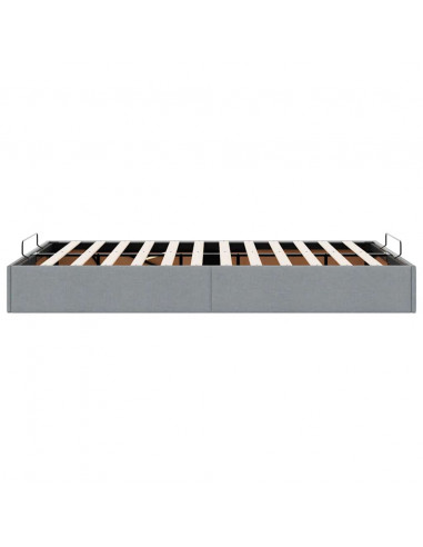 Struttura Letto Pouf senza Materasso 120x200 cm in Tessuto