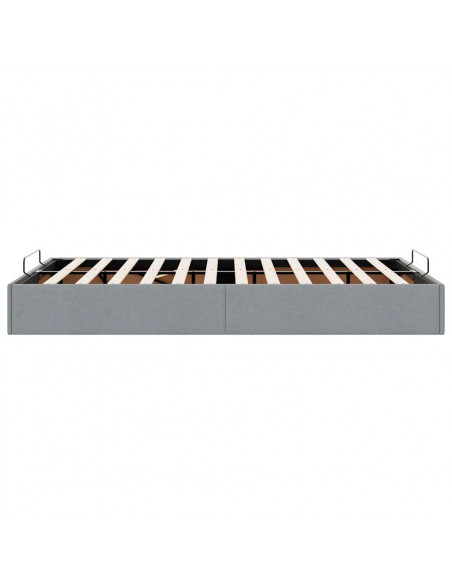 Struttura Letto Pouf senza Materasso 120x200 cm in Tessuto