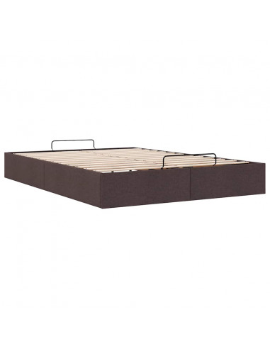 Struttura Letto Pouf senza Materasso 140x200 cm in Tessuto