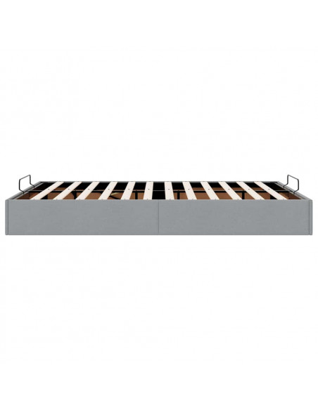 Struttura Letto Pouf senza Materasso 140x200 cm in Tessuto
