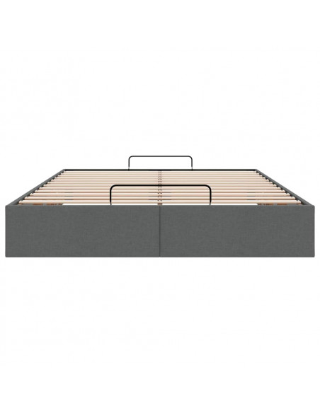 Struttura Letto Pouf senza Materasso 140x200 cm in Tessuto