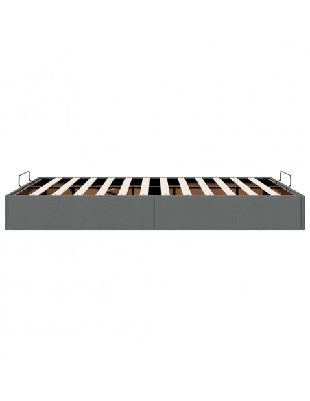 Struttura Letto Pouf senza Materasso 140x200 cm in Tessuto