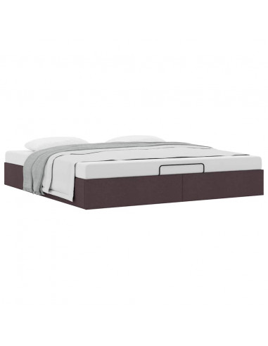 Struttura Letto Pouf senza Materasso 160x200 cm in Tessuto