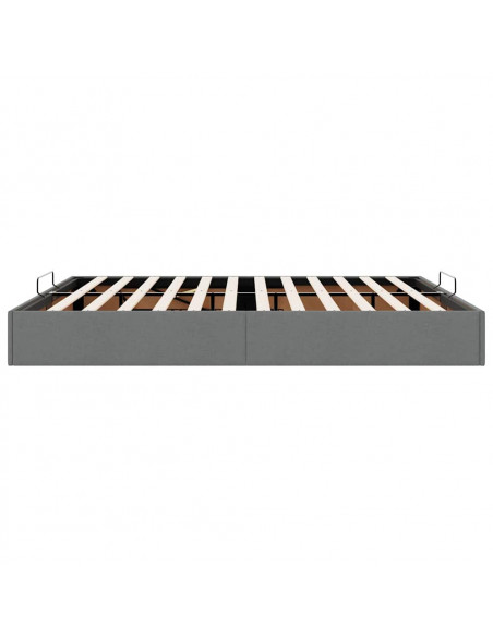 Struttura Letto Pouf senza Materasso 160x200 cm in Tessuto