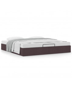 Struttura Letto Pouf senza Materasso 180x200 cm in Tessuto