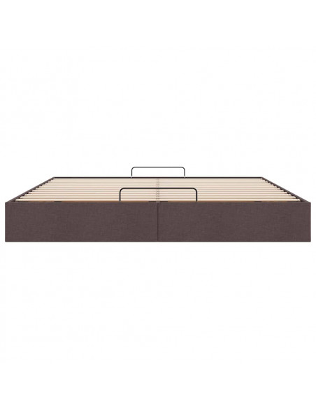 Struttura Letto Pouf senza Materasso 180x200 cm in Tessuto