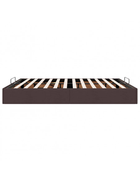 Struttura Letto Pouf senza Materasso 180x200 cm in Tessuto