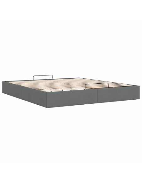 Struttura Letto Pouf senza Materasso 180x200 cm in Tessuto