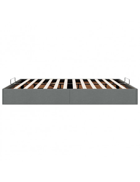 Struttura Letto Pouf senza Materasso 180x200 cm in Tessuto
