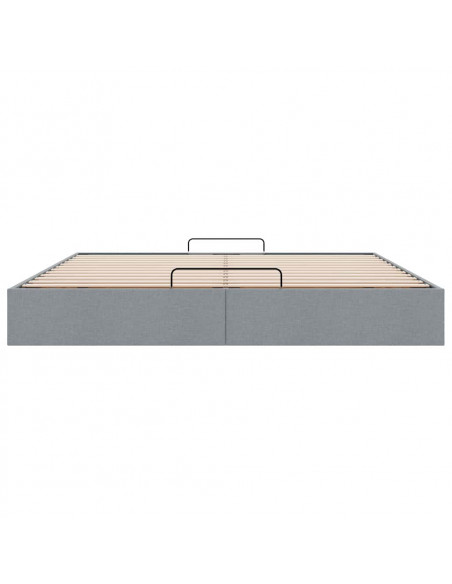 Struttura Letto Pouf senza Materasso 180x200 cm in Tessuto