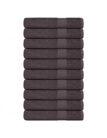 Asciugamani per Sauna 10 pz 80x200 cm 360 g/m² 100% Cotone