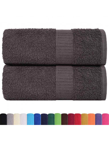 Asciugamani per Sapone 2 pz 30x30 cm 360 g/m² 100% Cotone