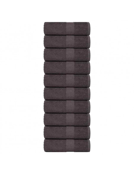 Asciugamani per Sapone 10pz 30x30cm 360 g/m² 100% Cotone