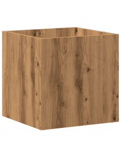 Fioriera Rovere Artigianale 40x40x40 cm in Legno Multistrato