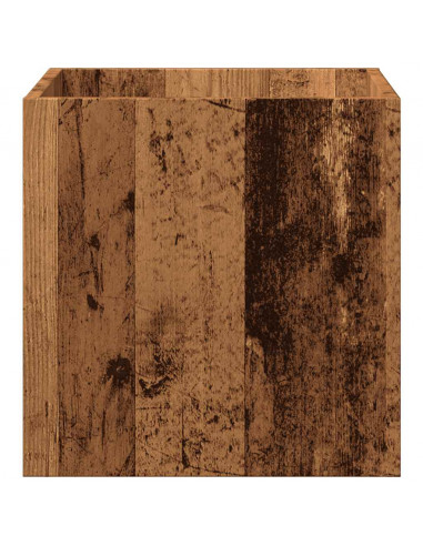 Fioriera Legno Antico 40x40x40 cm in Legno Multistrato