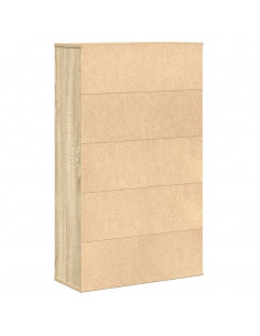 Libreria Rovere Sonoma 60x24x101,5 cm in Legno Multistrato