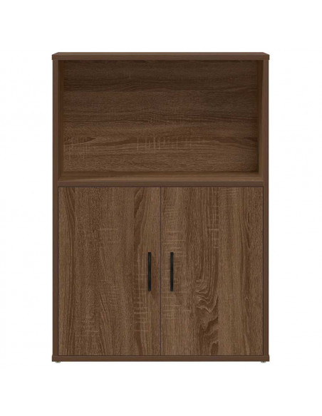 Libreria Rovere Marrone 60x24x85 cm in Legno Multistrato