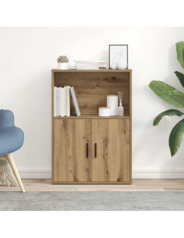 Libreria Rovere Artigianale 60x24x85 cm in Truciolato