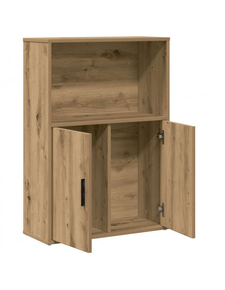 Libreria Rovere Artigianale 60x24x85 cm in Truciolato