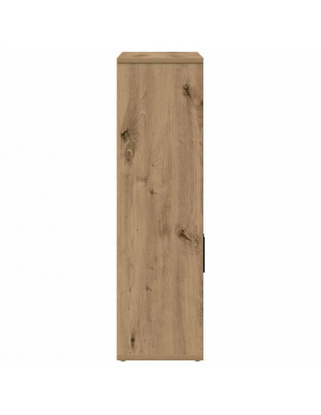 Libreria Rovere Artigianale 60x24x85 cm in Truciolato