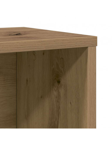 Libreria Rovere Artigianale 60x24x101,5 cm in Legno Multistrato