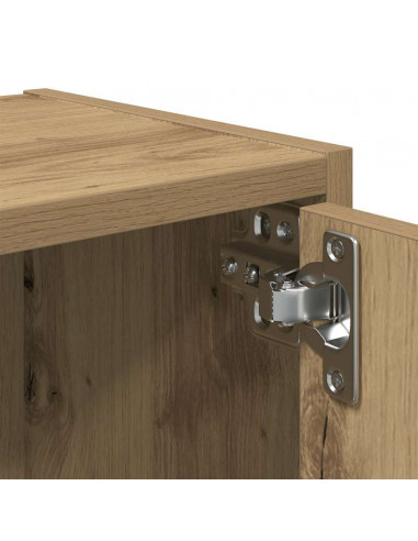 Libreria Rovere Artigianale 40x24x77 cm in Legno Multistrato